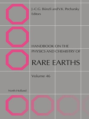 cover image of Handbook on the Physics and Chemistry of Rare Earths